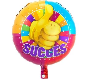 Folat Helium ballon Succes 43 cm | per stuk