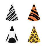 Tuf-Tuf Party Animal Feesthoedjes | 4 stuks Tuf-Tuf Party Animal Feesthoedjes | 4 stuks