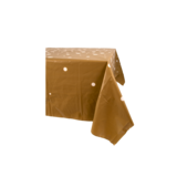 Paper Dreams Tafelkleed Goud met Witte Stippen | 137x274cm