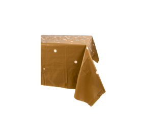 Paper Dreams Tablecloth gold with white dots 137x274cm