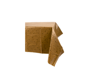 Paper Dreams Tafelkleed Goud met Zwarte Sterren | 137x274cm Paper Dreams Tafelkleed Goud met Zwarte Sterren | 137x274cm