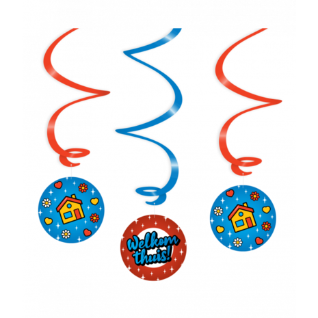 Paper Dreams Welcome Home Cartoon Swirls | 3 Stück Paper Dreams Welcome Home Cartoon Swirls | 3 Stück