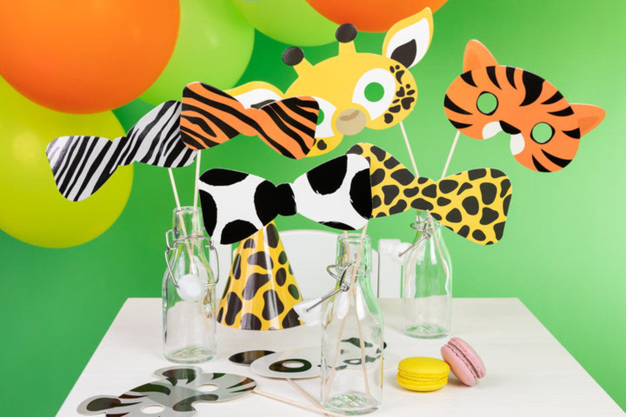Tuf-Tuf Party Animal Foto Props | 8 stuks Tuf-Tuf Party Animal Foto Props | 8 stuks