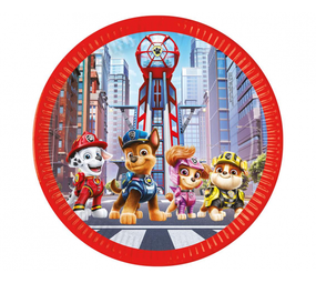 Procos Party Plate Paw Patrol the Movie | 8 pieces
