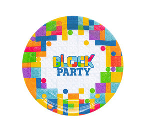 Tuf-Tuf Block Party plates 18cm | 6 pieces Tuf-Tuf Block Party plates 18cm | 6 pieces