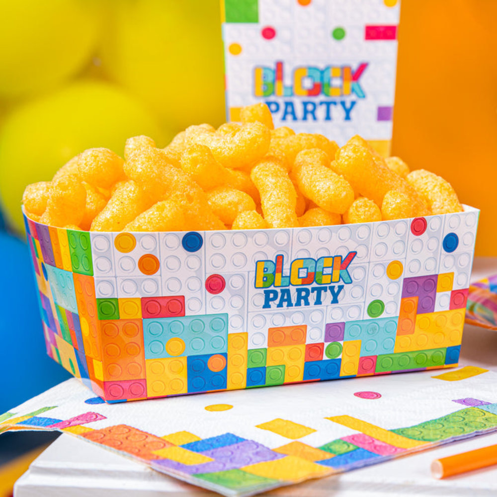 Tuf-Tuf Block Party Snackschalen 15x6cm | 3 Stück Tuf-Tuf Block Party Snackschalen 15x6cm | 3 Stück