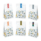 Tuf-Tuf Sacs à friandises pour véhicules 17.5x10cm | 6 pièces Tuf-Tuf Sacs à friandises pour véhicules 17.5x10cm | 6 pièces