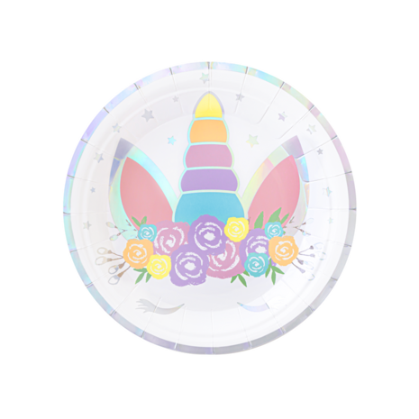 Tuf-Tuf Assiettes Baby Unicorn 18cm | 6 pièces Tuf-Tuf Assiettes Baby Unicorn 18cm | 6 pièces