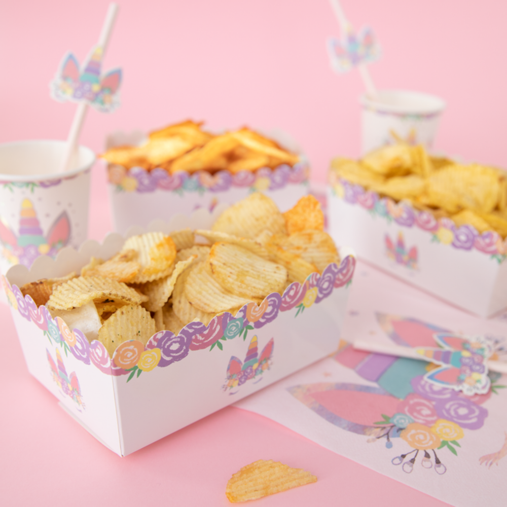 Tuf-Tuf Baby Unicorn Snackschalen 15x6cm | 3 Stück