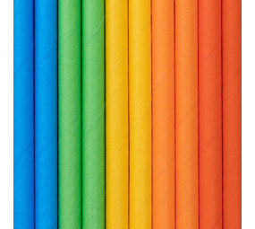 Tuf-Tuf Block Party Rietjes 20cm | 10 stuks Tuf-Tuf Block Party Rietjes 20cm | 10 stuks