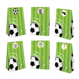 Tuf-Tuf Voetbal Feestje Traktatie Zakjes 10x17,5cm | 6 stuks Tuf-Tuf Voetbal Feestje Traktatie Zakjes 10x17,5cm | 6 stuks
