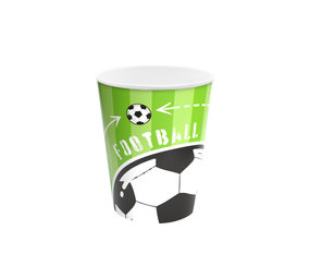 Tuf-Tuf Fußball-Party-Becher 220ml | 6 Stück Tuf-Tuf Fußball-Party-Becher 220ml | 6 Stück