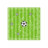 Tuf-Tuf Voetbal Feestje Servetten 33x33cm | 10 stuks Tuf-Tuf Voetbal Feestje Servetten 33x33cm | 10 stuks