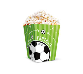 Tuf-Tuf Voetbal Feestje Popcorn Bakjes | 6 stuks Tuf-Tuf Voetbal Feestje Popcorn Bakjes | 6 stuks