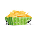 Tuf-Tuf Voetbal Feestje Snackbakjes 15x6cm | 3 stuks Tuf-Tuf Voetbal Feestje Snackbakjes 15x6cm | 3 stuks