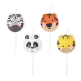 Tuf-Tuf Party Animal Taart Kaarsjes | 4 stuks Tuf-Tuf Party Animal Taart Kaarsjes | 4 stuks