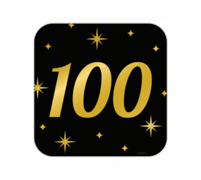 Paper Dreams 100 jaar Deurbord Classy | 50x50cm Paper Dreams 100 jaar Deurbord Classy | 50x50cm