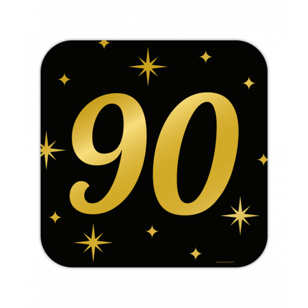 Paper Dreams 90 years doorboard classy | 50x50cm Paper Dreams 90 years doorboard classy | 50x50cm