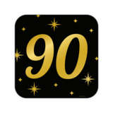 Paper Dreams 90 years doorboard classy | 50x50cm Paper Dreams 90 years doorboard classy | 50x50cm