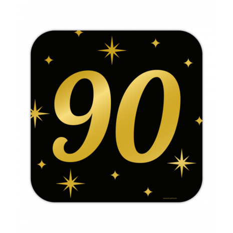 Paper Dreams 90 jaar Deurbord Classy | 50x50cm Paper Dreams 90 jaar Deurbord Classy | 50x50cm