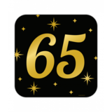Paper Dreams 65 jaar Deurbord Classy | 50x50cm Paper Dreams 65 jaar Deurbord Classy | 50x50cm
