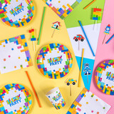 Tuf-Tuf Block Party Tafelset | 6 kinderen Tuf-Tuf Block Party Tafelset | 6 kinderen
