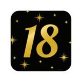 Paper Dreams 18 Years Doorbord Classy | 50x50cm