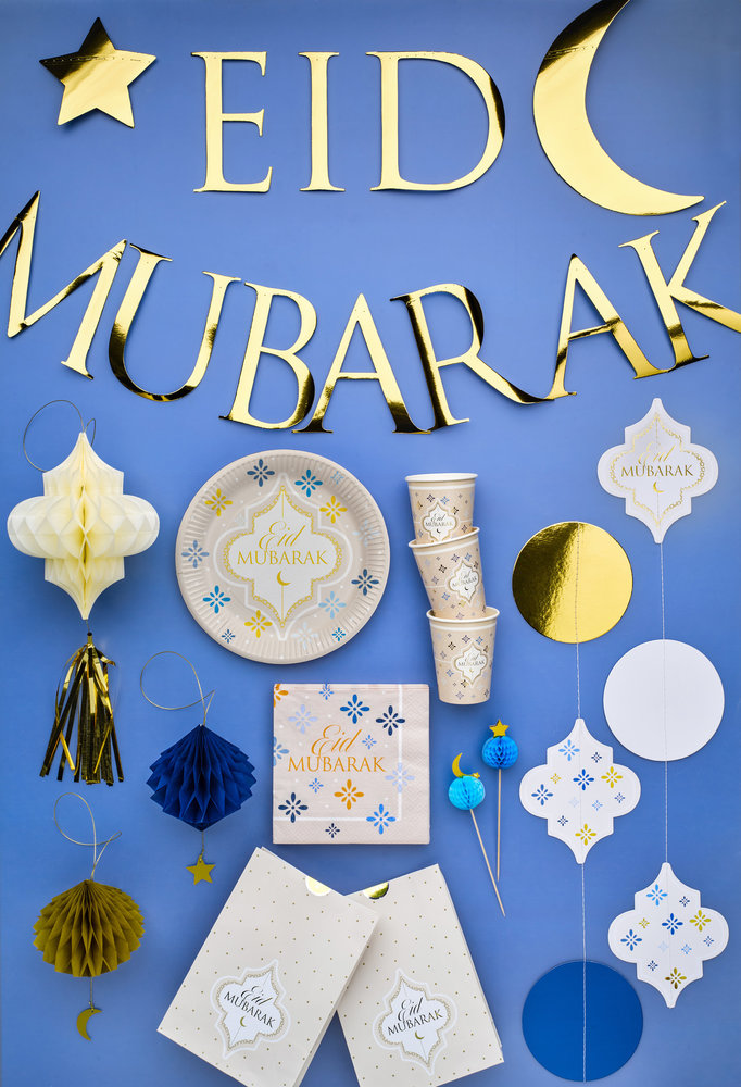 Eid Mubarak ballonnen 28cm | 6 stuks