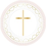 Amscan Communion Signs Cross Light Pink 23cm | 8 pieces Amscan Communion Signs Cross Light Pink 23cm | 8 pieces