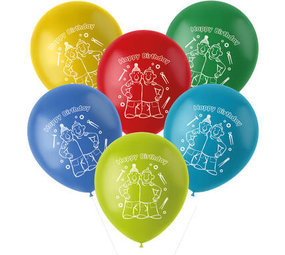 Folat Ballons Pat et Mat | par 6 pièces