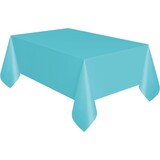 Nappe en plastique bleu caribéen | 137x274cm