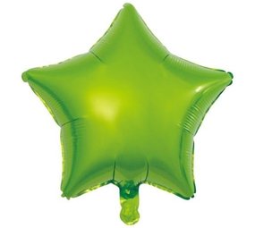 Globos Nordic Ballon à l'hélium étoile vert tilleul 46cm | chaque Globos Nordic Ballon à l'hélium étoile vert tilleul 46cm | chaque
