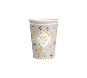 Amscan Eid Mubarak Cups | 24 pieces Amscan Eid Mubarak Cups | 24 pieces