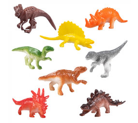 Boland Dinosaurus Uitdeelspeeltjes | 8 stuks Boland Dinosaurus Uitdeelspeeltjes | 8 stuks
