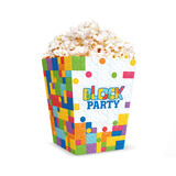 Tuf-Tuf Block Party Popcorn Bakjes | 6 stuks Tuf-Tuf Block Party Popcorn Bakjes | 6 stuks