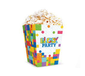 Tuf-Tuf Block Party Popcorn containers | 6 pieces Tuf-Tuf Block Party Popcorn containers | 6 pieces