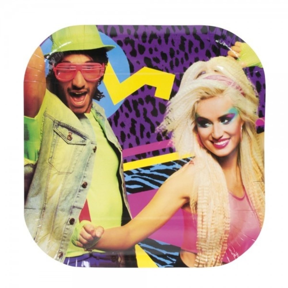 Boland Disco plates 25x25cm | 6 pieces Boland Disco plates 25x25cm | 6 pieces