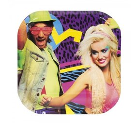 Boland Disco plates 25x25cm | 6 pieces Boland Disco plates 25x25cm | 6 pieces