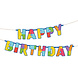 Tuf-Tuf Block Party Girlande Happy Birthday | 2mtr Tuf-Tuf Block Party Girlande Happy Birthday | 2mtr