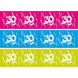 Folat Ruban de signalisation 30 ans Magenta/Rouge | 15m