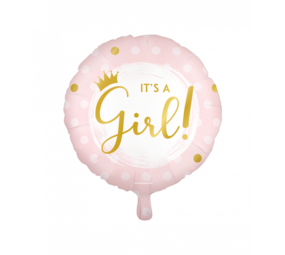 Paper Dreams Heliumballon It's a Girl 46cm | pro Stück