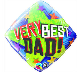 Tuf-Tuf Helium Ballon Very Best Dad 46cm | per stuk Tuf-Tuf Helium Ballon Very Best Dad 46cm | per stuk