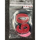 Creative Converting Folien-Girlande "60 Jahre" mit Flaggen, 3m lang | pro Stück Creative Converting Folien-Girlande "60 Jahre" mit Flaggen, 3m lang | pro Stück