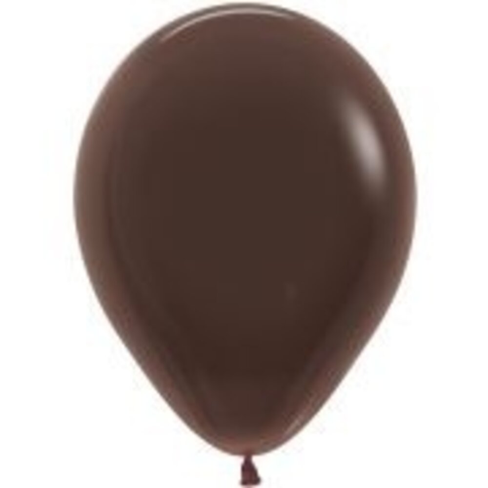 Sempertex Chocolate brown balloons 30cm | 50 pieces Sempertex Chocolate brown balloons 30cm | 50 pieces
