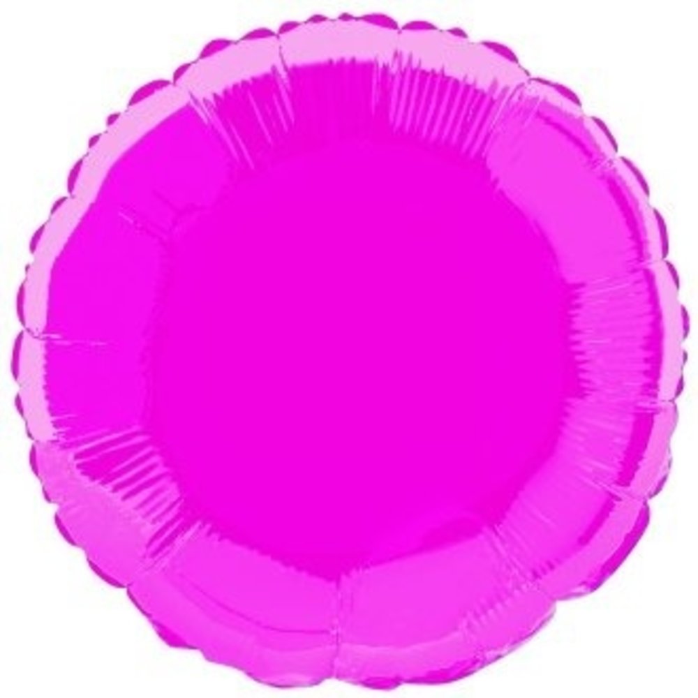 Tuf-Tuf Helium Ballon Roze Rond 45 cm | per stuk