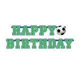 Amscan Football Letter Garland Happy Birthday 10x130cm | per Unit