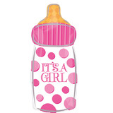 Anagram Helium Ballon It's a Girl 25x58cm | per stuk Anagram Helium Ballon It's a Girl 25x58cm | per stuk