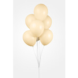 Globos Nordic Macaron Pfirsich Luftballons 30cm | 10 Stück