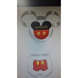Tuf-Tuf Uitsteekvormpjes Mickey Mouse | 2 stuks Tuf-Tuf Uitsteekvormpjes Mickey Mouse | 2 stuks