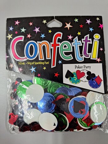 Tuf-Tuf Casino Confetti | 14 gram Tuf-Tuf Casino Confetti | 14 gram